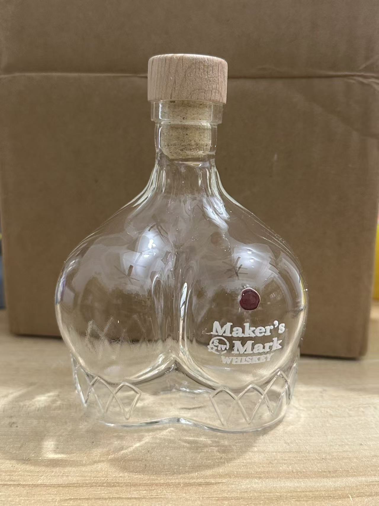 Glass Decanter Whiskey - Decanter per Whisky a Forma di