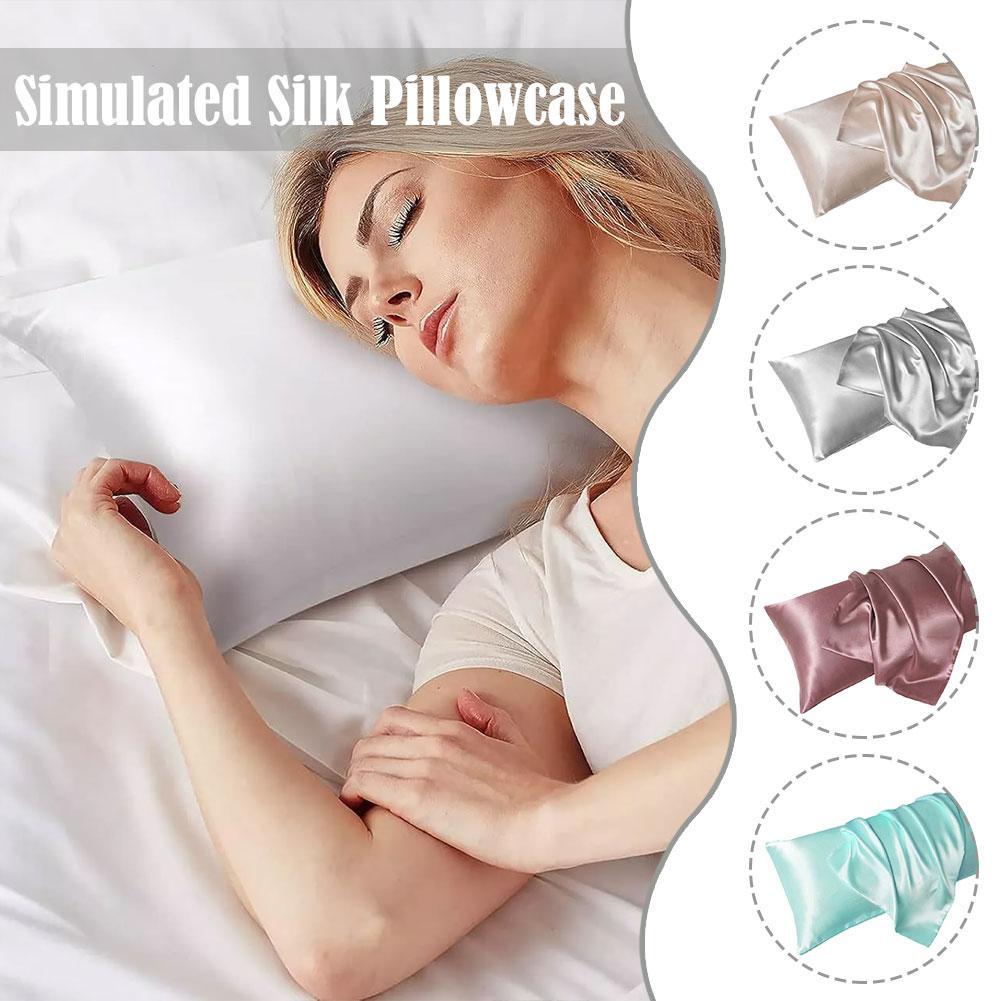 Silk Pillowcase Set - Federa in raso di lusso per