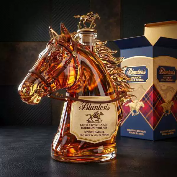 Glass Decanter Whiskey - Decanter per Whisky a Forma di