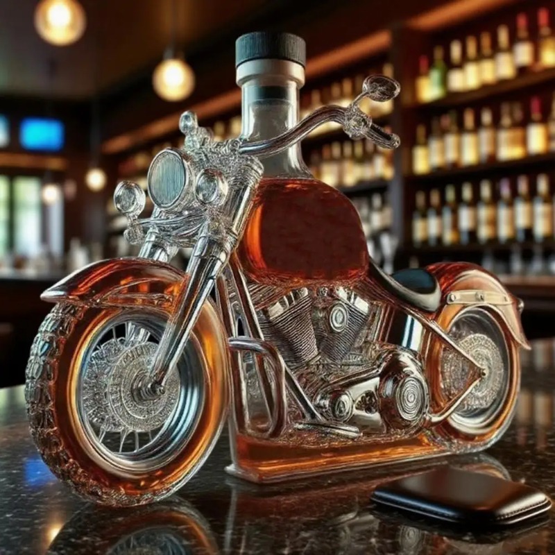 Decanter per Whisky Stile Moto - Glass Decanter Whiskey recensione e prezzo