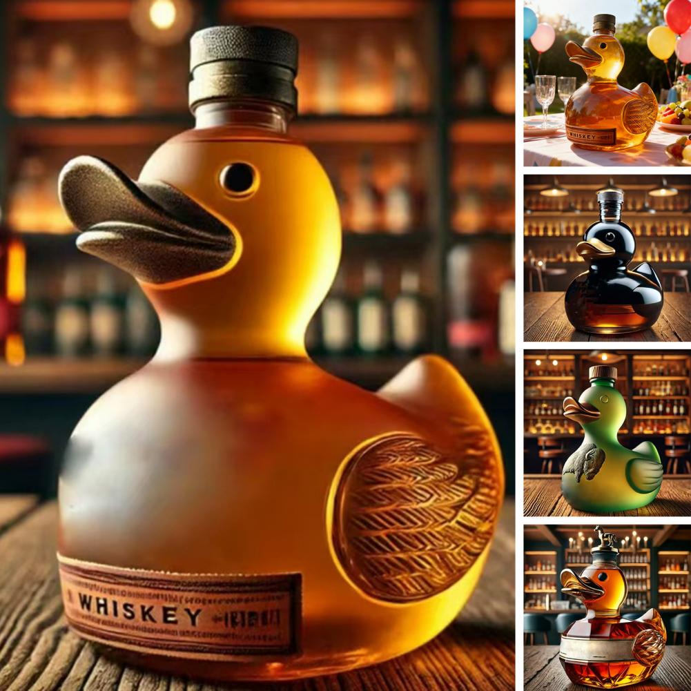 Bottiglia di whisky per anatra - Glass Decanter Whiskey recensione e prezzo
