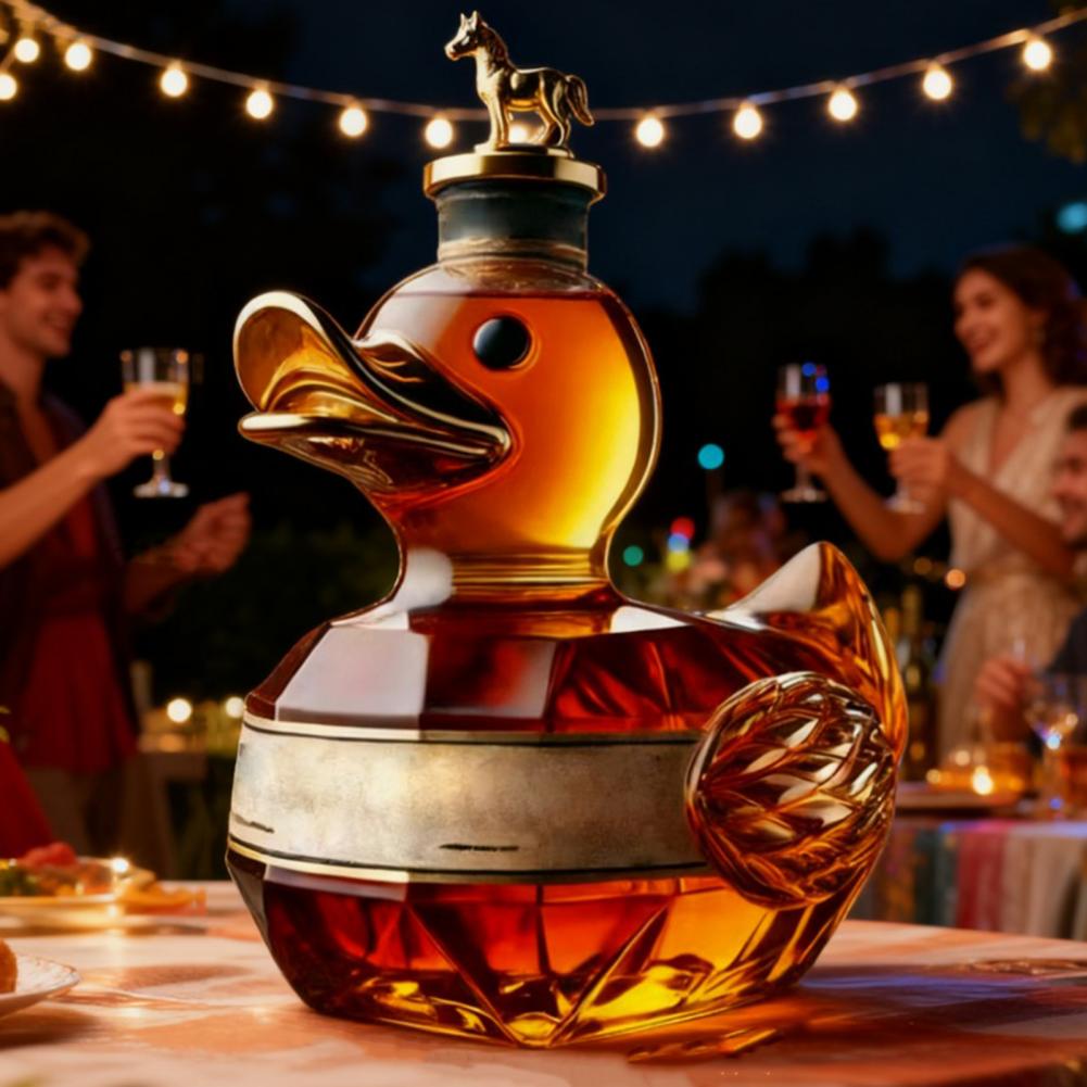 Bottiglia di whisky per anatra - Glass Decanter Whiskey recensione e prezzo