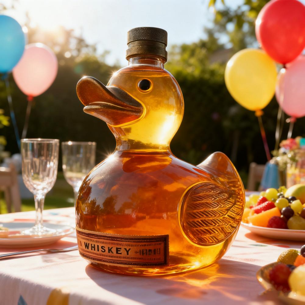 Bottiglia di whisky per anatra - Glass Decanter Whiskey recensione e prezzo