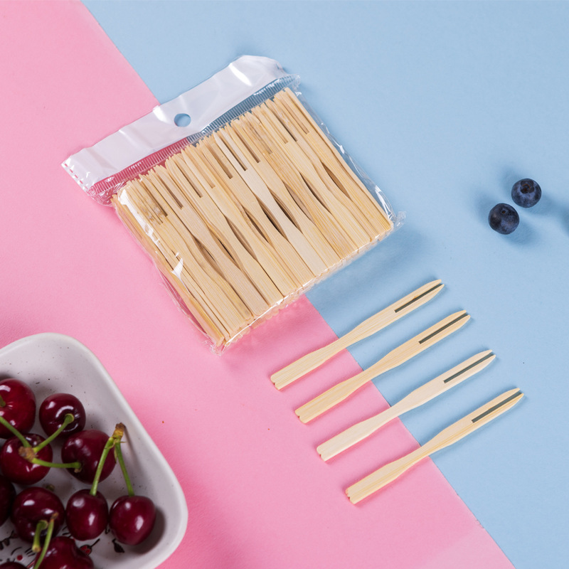 100/200/750pcs Forchetta da fr - Bamboo Cutlery Set recensione e prezzo