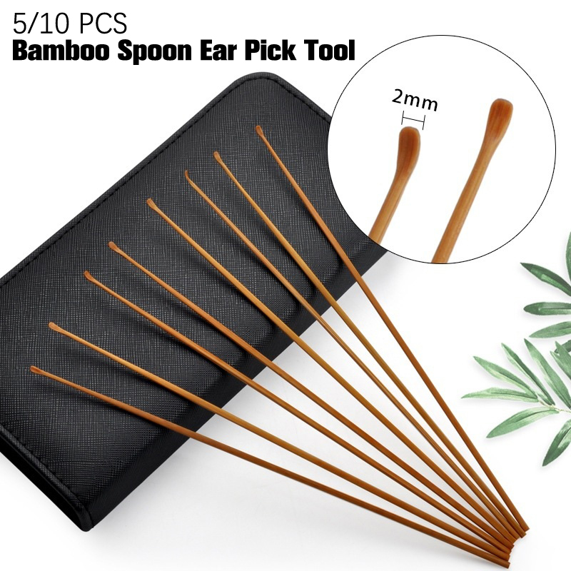 Set di 5/10 Pezzi di Strumenti - Bamboo Cutlery Set recensione e prezzo