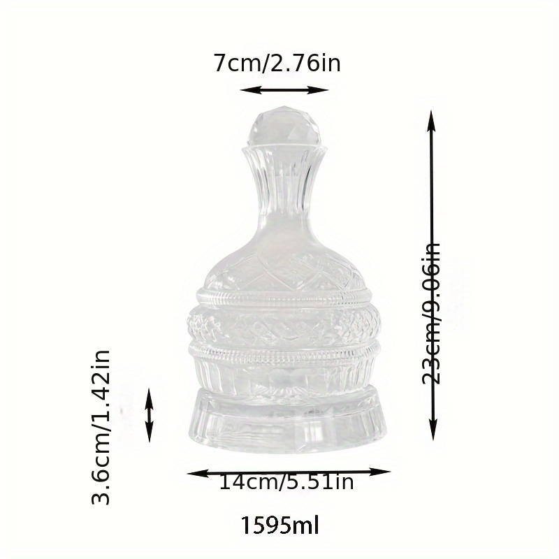 Decanter per vino in cristallo - Glass Decanter Whiskey recensione e prezzo
