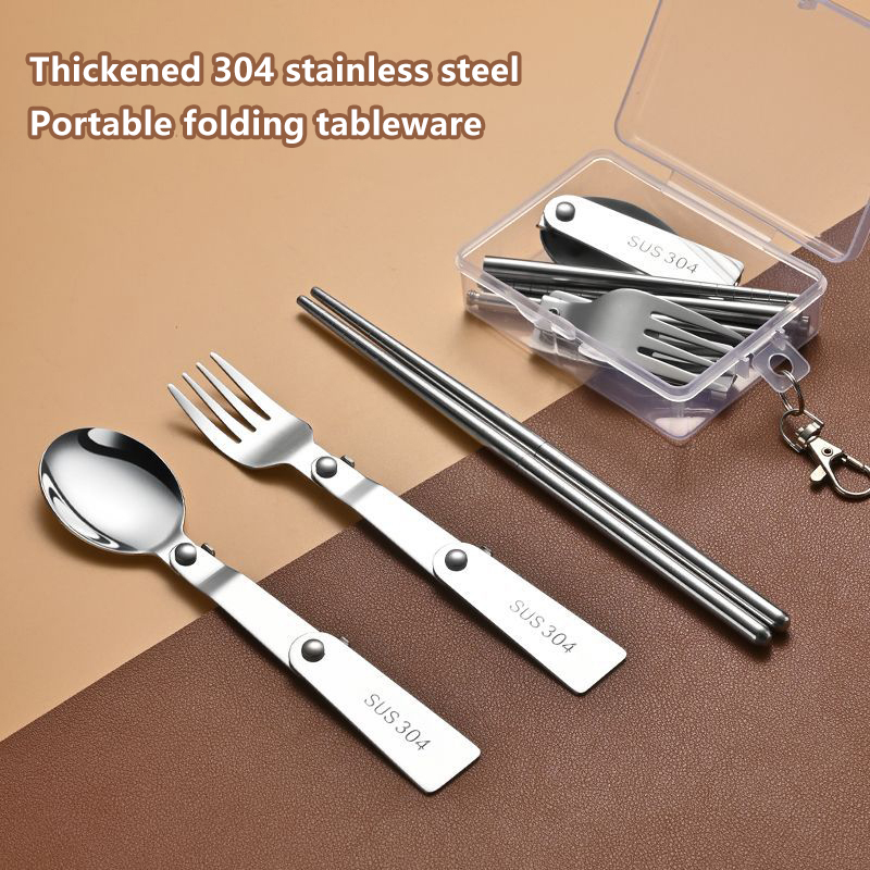 Set di posate da esterno porta - Bamboo Cutlery Set recensione e prezzo