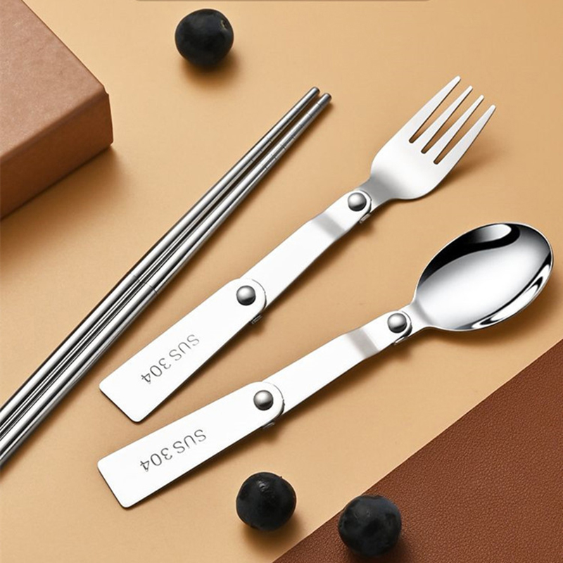 Set di posate da esterno porta - Bamboo Cutlery Set recensione e prezzo